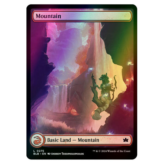 Magic The Gathering - Bloomburrow - Mountain - 0275 (Foil)