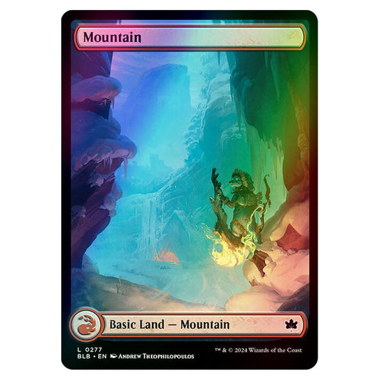 Magic The Gathering - Bloomburrow - Mountain - 0277 (Foil)