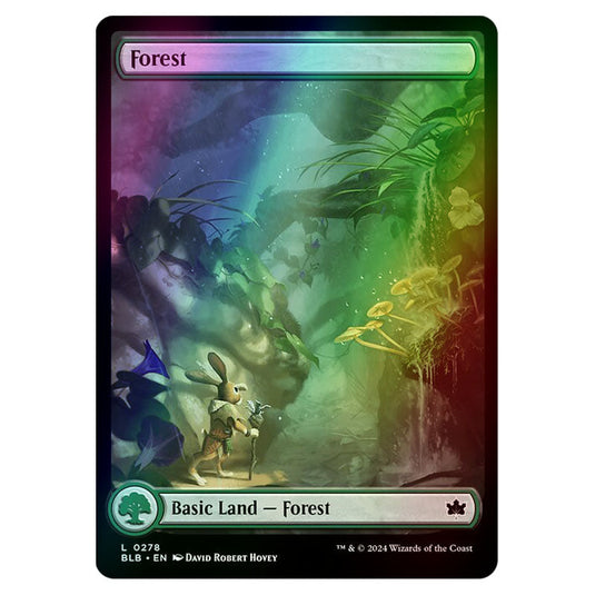 Magic The Gathering - Bloomburrow - Forest - 0278 (Foil)