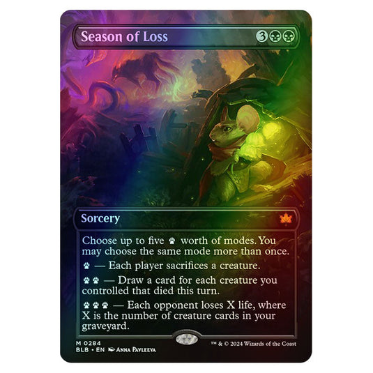 Magic The Gathering - Bloomburrow - Season of Loss - 0284 (Foil)