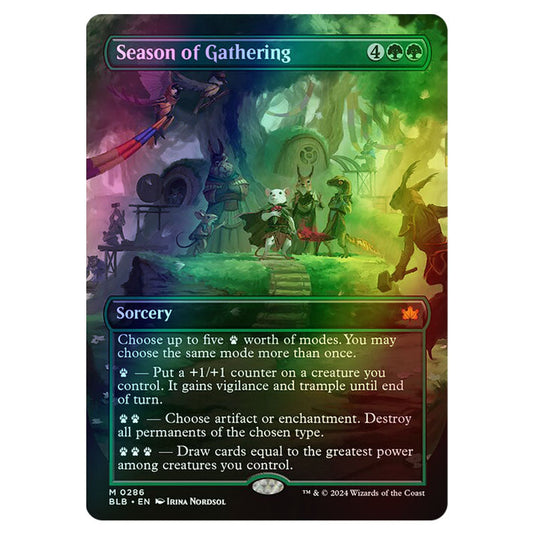 Magic The Gathering - Bloomburrow - Season of Gathering - 0286 (Foil)