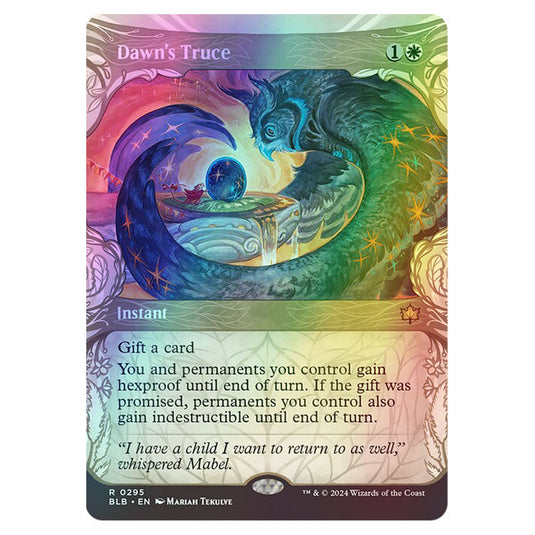 Magic The Gathering - Bloomburrow - Dawn's Truce - 0295 (Foil)