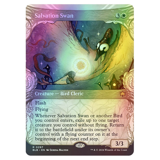 Magic The Gathering - Bloomburrow - Salvation Swan - 0297 (Foil)