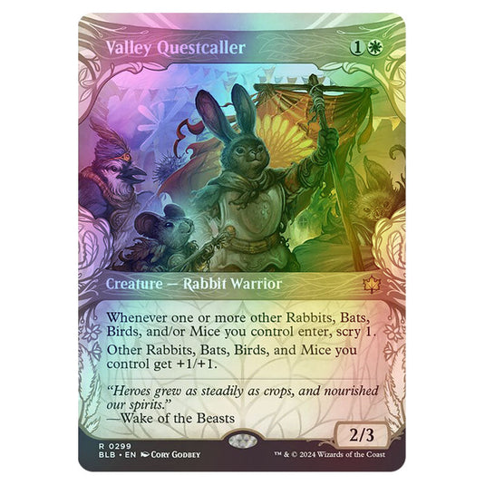 Magic The Gathering - Bloomburrow - Valley Questcaller - 0299 (Foil)