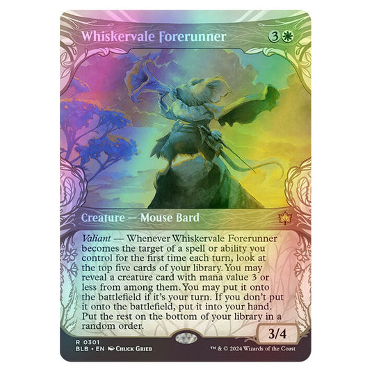 Magic The Gathering - Bloomburrow - Whiskervale Forerunner - 0301 (Foil)