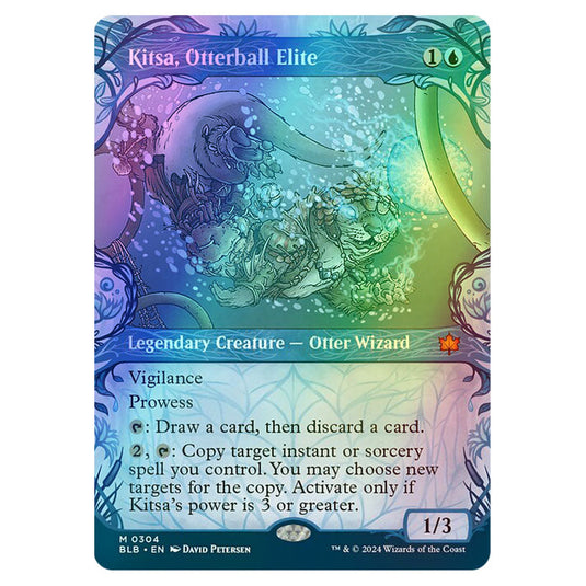 Magic The Gathering - Bloomburrow - Kitsa, Otterball Elite - 0304 (Foil)