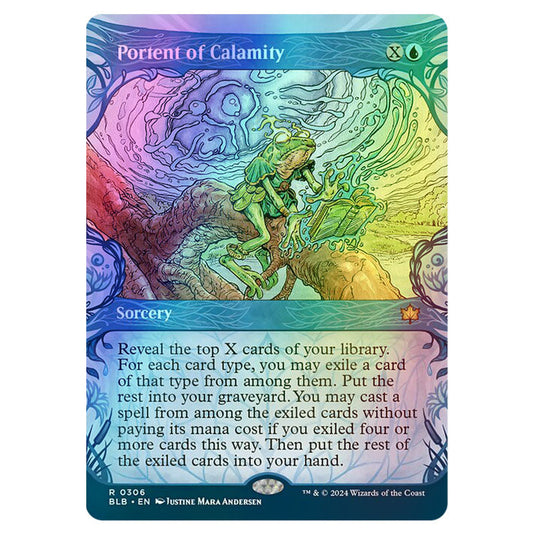 Magic The Gathering - Bloomburrow - Portent of Calamity - 0306 (Foil)