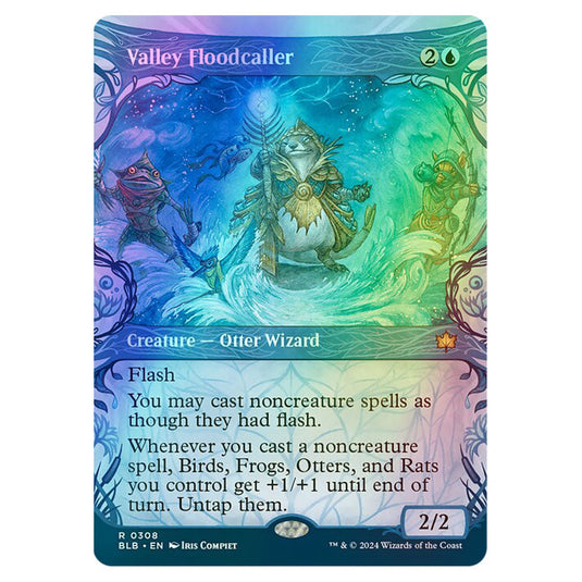 Magic The Gathering - Bloomburrow - Valley Floodcaller - 0308 (Foil)