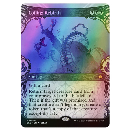 Magic The Gathering - Bloomburrow - Coiling Rebirth - 0309 (Foil)