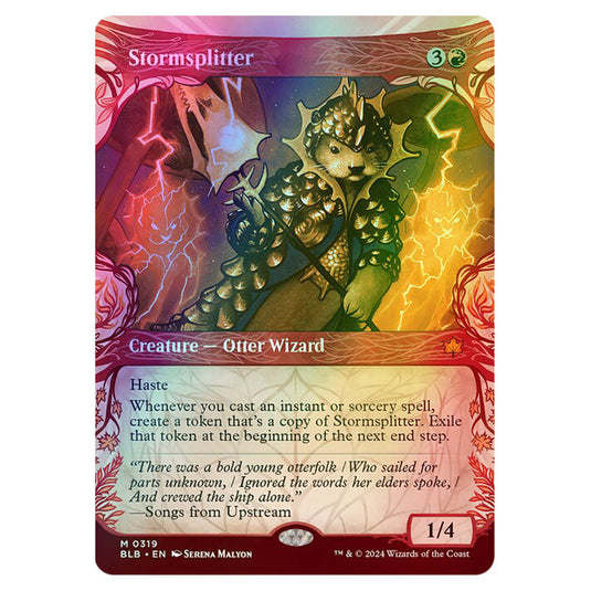 Magic The Gathering - Bloomburrow - Stormsplitter - 0319 (Foil)