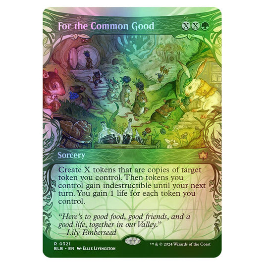 Magic The Gathering - Bloomburrow - For the Common Good - 0321 (Foil)