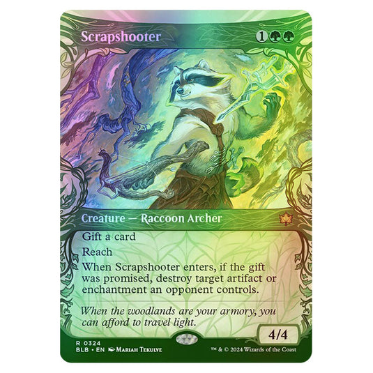 Magic The Gathering - Bloomburrow - Scrapshooter - 0324 (Foil)