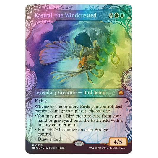 Magic The Gathering - Bloomburrow - Kastral, the Windcrested - 0335 (Foil)