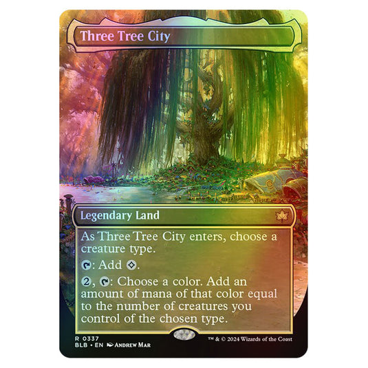 Magic The Gathering - Bloomburrow - Three Tree City - 0337 (Foil)