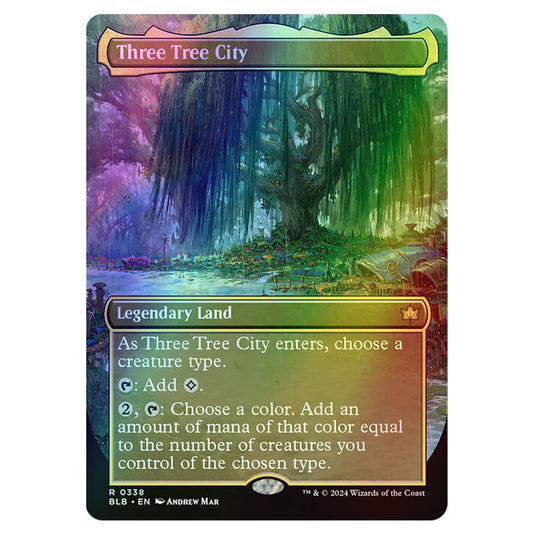 Magic The Gathering - Bloomburrow - Three Tree City - 0338 (Foil)