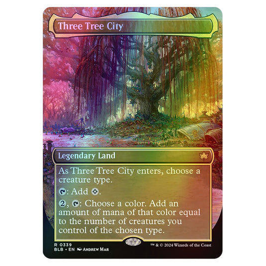 Magic The Gathering - Bloomburrow - Three Tree City - 0339 (Foil)