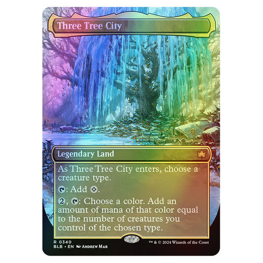 Magic The Gathering - Bloomburrow - Three Tree City - 0340 (Foil)