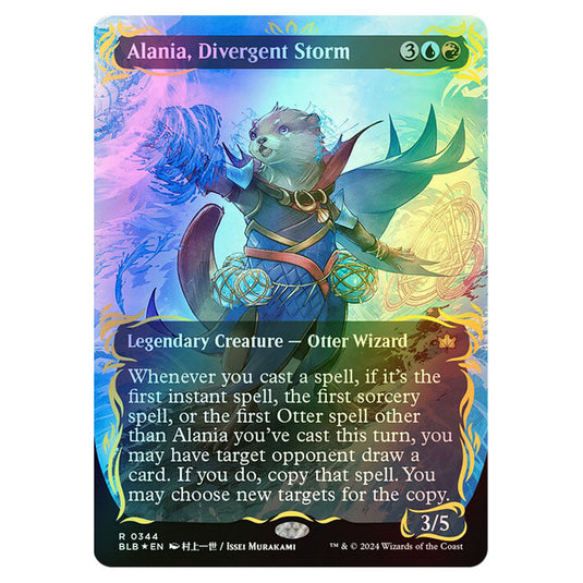 Magic The Gathering - Bloomburrow - Alania, Divergent Storm - 0344 (Foil)