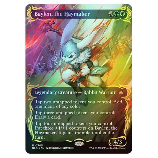 Magic The Gathering - Bloomburrow - Baylen, the Haymaker - 0345 (Foil)