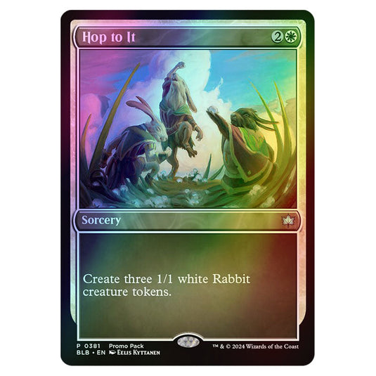 Magic The Gathering - Bloomburrow - Hop to It - 0381 (Foil)