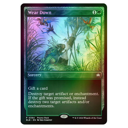 Magic The Gathering - Bloomburrow - Wear Down - 0384 (Foil)