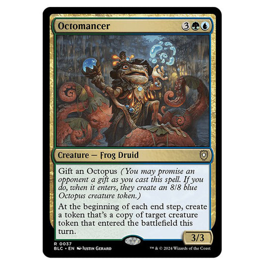 Octomancer 0037 card from the Magic The Gathering set Bloomburrow Commander