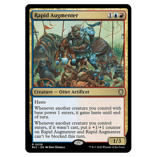 Rapid Augmenter 0038 card from the Magic The Gathering set Bloomburrow Commander