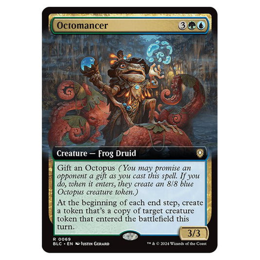 Octomancer 0069 card from the Magic The Gathering set Bloomburrow Commander