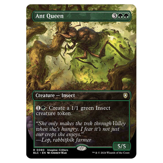 Ant Queen 0080 card from the Magic The Gathering set Bloomburrow Commander