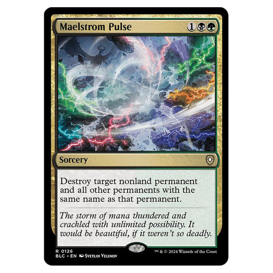 Maelstrom Pulse 0126 card from the Magic The Gathering set Bloomburrow Commander