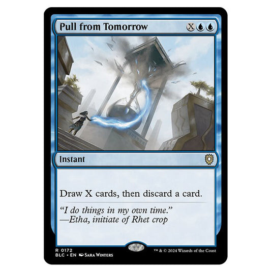 Pull from Tomorrow 0172 card from the Magic The Gathering set Bloomburrow Commander