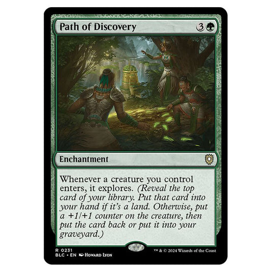 Path of Discovery 0231 card from the Magic The Gathering set Bloomburrow Commander