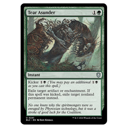 Tear Asunder 0241 card from the Magic The Gathering set Bloomburrow Commander