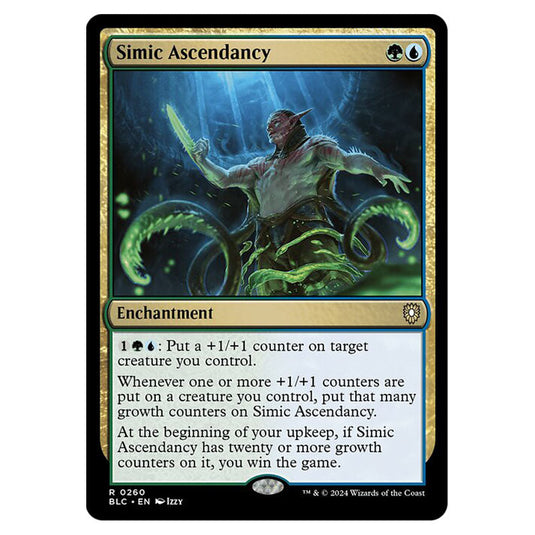 Simic Ascendancy 0260 card from the Magic The Gathering set Bloomburrow Commander