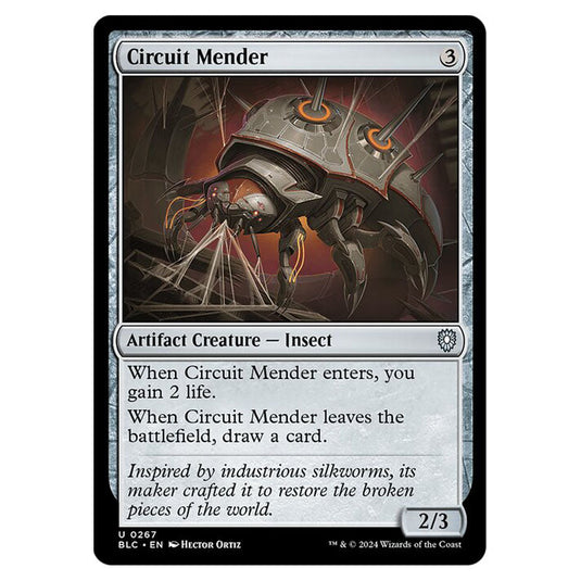 Circuit Mender 0267 card from the Magic The Gathering set Bloomburrow Commander