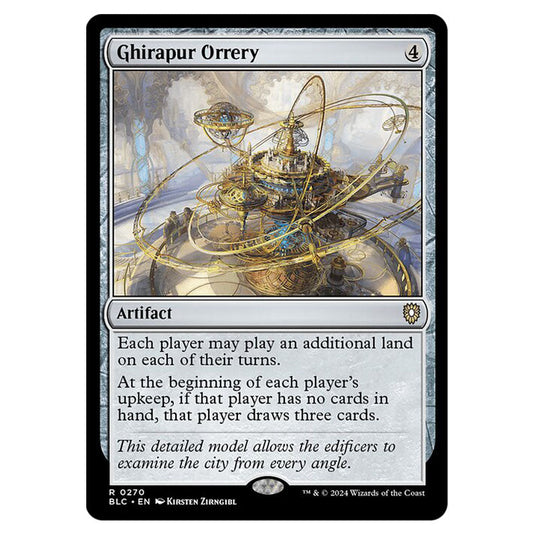 Ghirapur Orrery 0270 card from the Magic The Gathering set Bloomburrow Commander