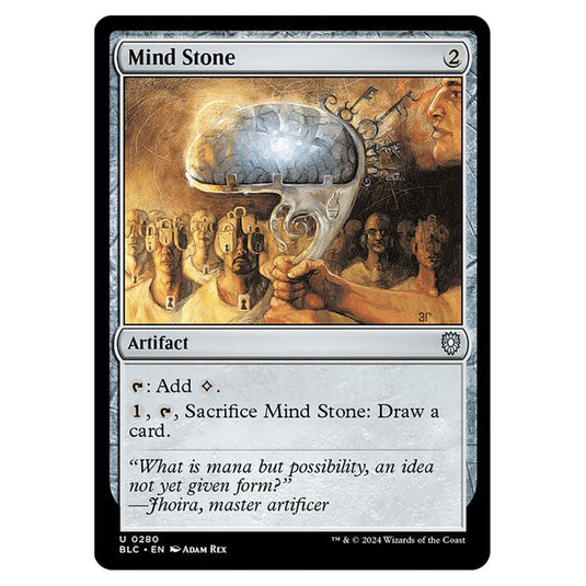 Mind Stone 0280 card from the Magic The Gathering set Bloomburrow Commander