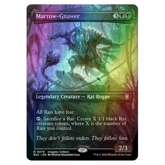 Marrow-Gnawer 0079 card from the Magic The Gathering set Bloomburrow Commander