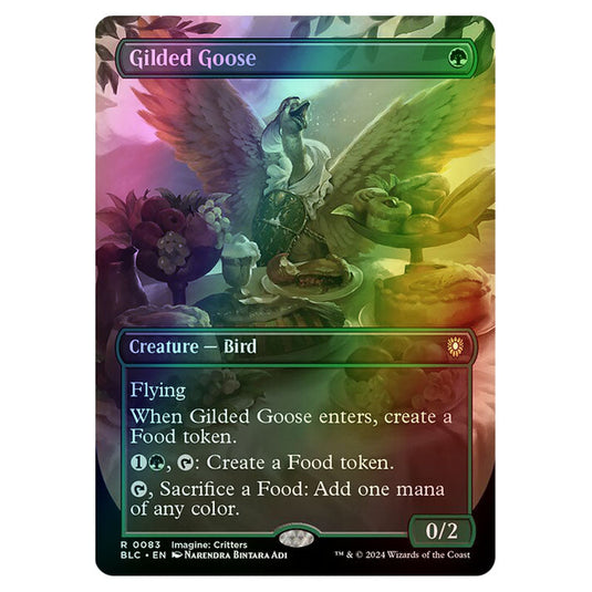 Gilded Goose 0083 card from the Magic The Gathering set Bloomburrow Commander