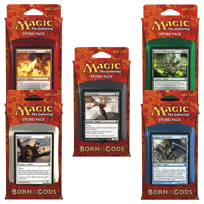 Magic Intro Pack Magic The Gathering - Born of the Gods - Intro Packs Set