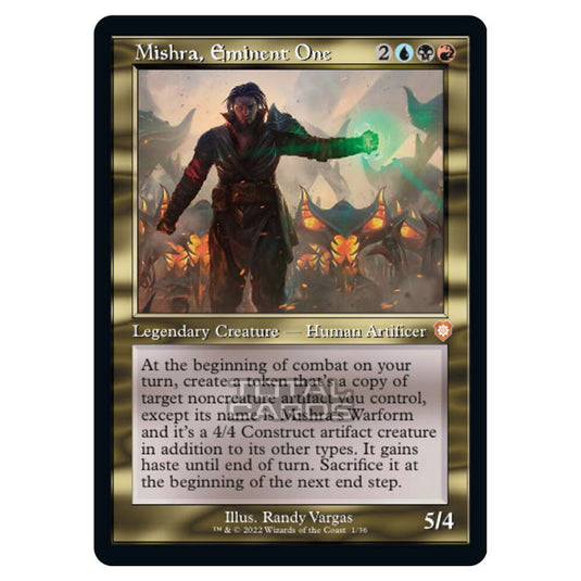 Magic The Gathering - The Brothers War - Commander - Mishra, Eminent One