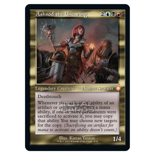 Magic The Gathering - The Brothers War - Commander - Ashnod the Uncaring