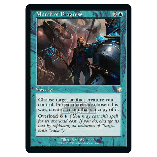 Magic The Gathering - The Brothers War - Commander - March of Progress