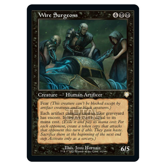 Magic The Gathering - The Brothers War - Commander - Wire Surgeons