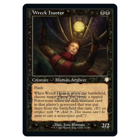 Magic The Gathering - The Brothers War - Commander - Wreck Hunter