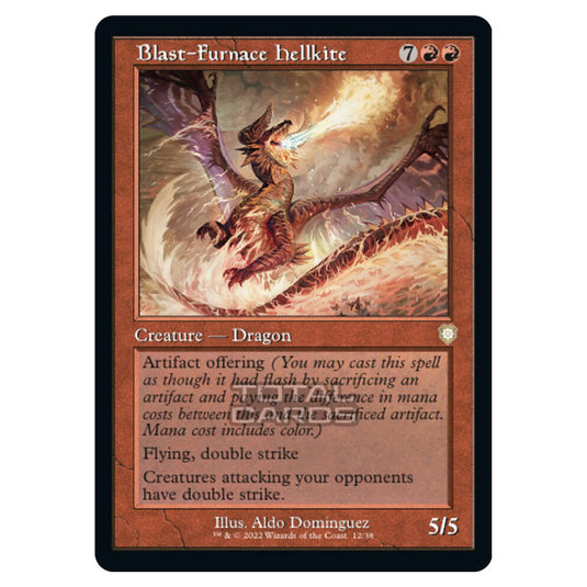 Magic The Gathering - The Brothers War - Commander - Blast-Furnace Hellkite