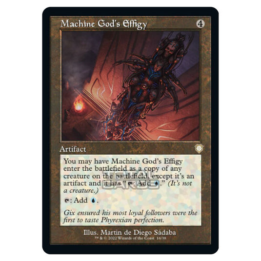 Magic The Gathering - The Brothers War - Commander - Machine God's Effigy