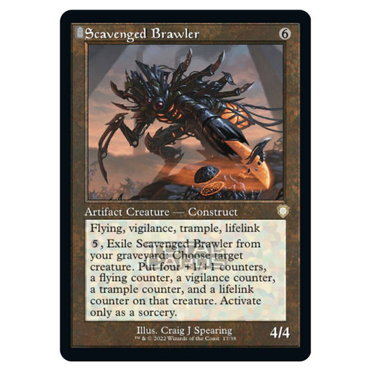 Magic The Gathering - The Brothers War - Commander - Scavenged Brawler