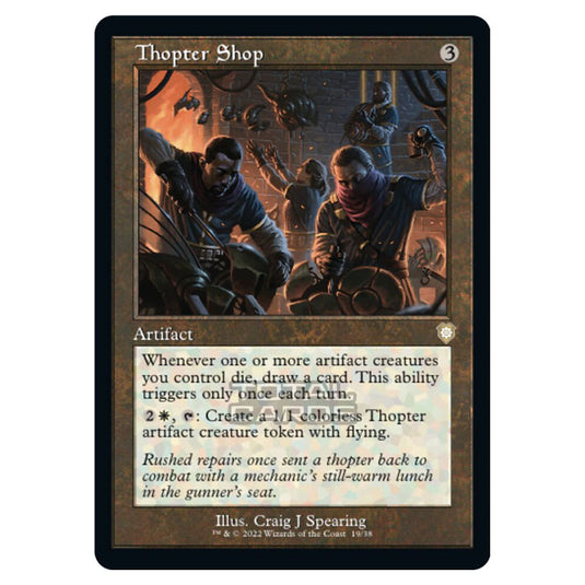 Magic The Gathering - The Brothers War - Commander - Thopter Shop