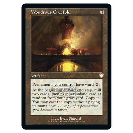 Magic The Gathering - The Brothers War - Commander - Wondrous Crucible